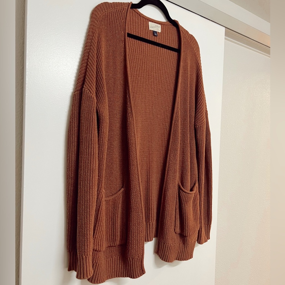 Oversized Knit Cardigan